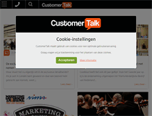 Tablet Screenshot of customertalk.nl